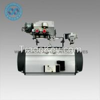 AT series Double Action Pneumatic Rotary Actuator with Electriopneumatic Valve Positioner
