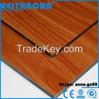 sell high grossy/brushed siliver, golden/pearl/wooden/stone/grantie aluminum composite panel