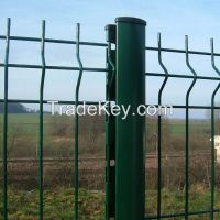 6ft height Plastic Coated Security Welded Wire Mesh Fence Panel