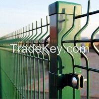 Popular 50x200 hole security wire mesh fence panel