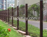 50x200mm hole PVC Spray Wire Mesh Fence long life