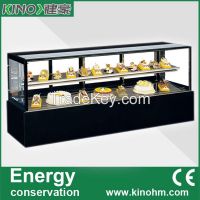 China factory, Cold bakery display showcase, cake display refrigerator, pastry display cabinet, chocolate display refrigerator