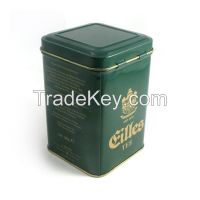 tinpak printed antique square bulk tea tins wholesale