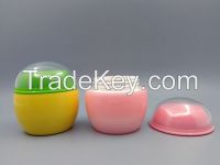 cream jar, cosmetic jar, packaging container, lotion jar, plastic jar