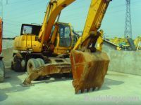 Sell Used Hyundai Wheel Excavator R210W-5