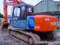 Sell Used Hitachi Crawler Excavator EX120-3, Good Condition