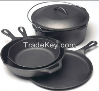 Sell Cast Iron  cookware /dutch ovens/casseroles/fry pans