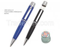 Promotional gift pen shaped USB flash drive supplier China