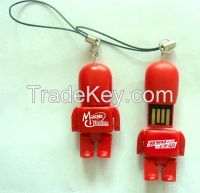 Promotional gift cartoon character USB flash drive supplier China