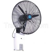 wall-mounted centrifugal mist fan with manual control