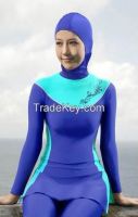 Modest Islamic Muslim Women Swimwear Lady Beachwear