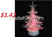USB Christmas tree with 7 Colors promotional gift