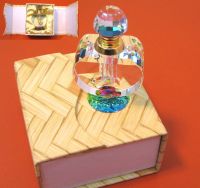 Sell crystal perfume bottle, perfume box, perfume packing