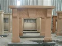 Sandstone Fireplace Mantle