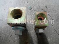 Stop valve for excavator hydraulic breaker hammer