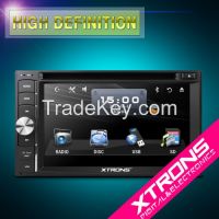 NEW 6.2" HD digital touch screen universal double din car dvd player 3 themes