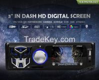 3" In Dash HD Digital Screen Trransformer Single Din Deckless Car audio