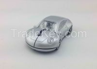 Sports car shaped USB 3D optical wireless mouse with high DPI and resolution; bulk cheap gaming mouse!