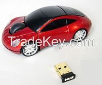 3D Car Style Wireless Computer Mouses with Mini USB Receiver