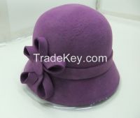 2014 Fashion wool felt cloche hat