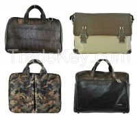 Newest 2015 brand trendy wholesale pure genuine leather mens shoulder handbags