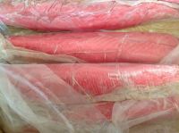 Yellowfin tuna loin co treated