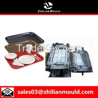 Plastic food tray mould with cheap price by China