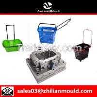 Plastic shopping trolley mould with cheapest price