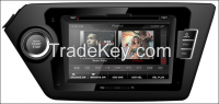 sell 8 inch HD 2 DIN Car DVD Player with Build-in GPS Navigation/Bluetooth/Audio/Radio (Kia K2)