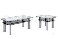 Top selling low price glass coffee table