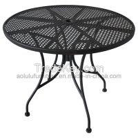 Steel outdoor Table garden furniture(ALL-OT3030)