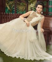 very beautiful ada gown with soft net