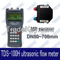 TDS-100H with M2 sensor portable ultrasonic flow meter