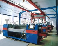 Automatic electroplating production line for rotogravure cylinder making