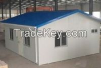 Sandwich panel prefab house