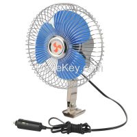 DC 12V/ 24V OSCILLATING CAR FAN