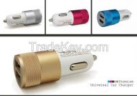 Universal Dual USB Colorful Car Charger 5V/3.1A