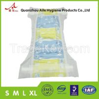 Grade A High Quality Soft Sleepy Cotton Baby Diaper With Super Absorbency