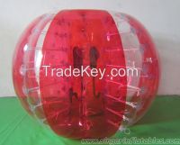 Half color zoccer, bounce ball, rubber ball 1.5m 0.8mm PVC on sale