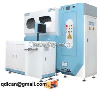 Down feather jacket filling machine
