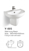 Made in china smooth surface easy to clean elegant bath sink art basin