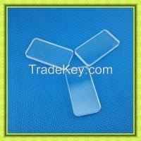 UV transimittance clear big size square thickwall quartz glass plate