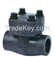 Forged steel check valve SW/NPT ends
