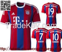 2014-15 Bayern Munchen home Soccer Jerseys Thai Quality Germany survetement Football