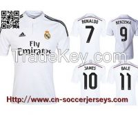 2014-15 Real Madrid home Soccer Jerseys Thai Quality Spain Camisetas de futbol