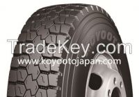 Sell Radial Truck Tires Koyooto Brand KT202 Sizes 10.00R20, 11.00R20, 12R22.5