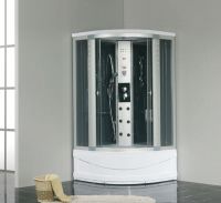 White and Black Style Shower Room