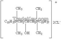 Fungicide N-octadecylalkyl diquaternium salt