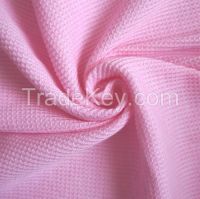 Wholesale/Mix Order Fabric Solid Color 100% Cotton Fabric Stretchable Waffle Pattern Fabric (Multiple Color Options)