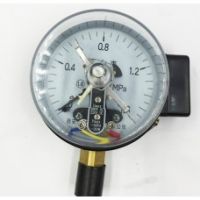 Electric contact pressure gauge